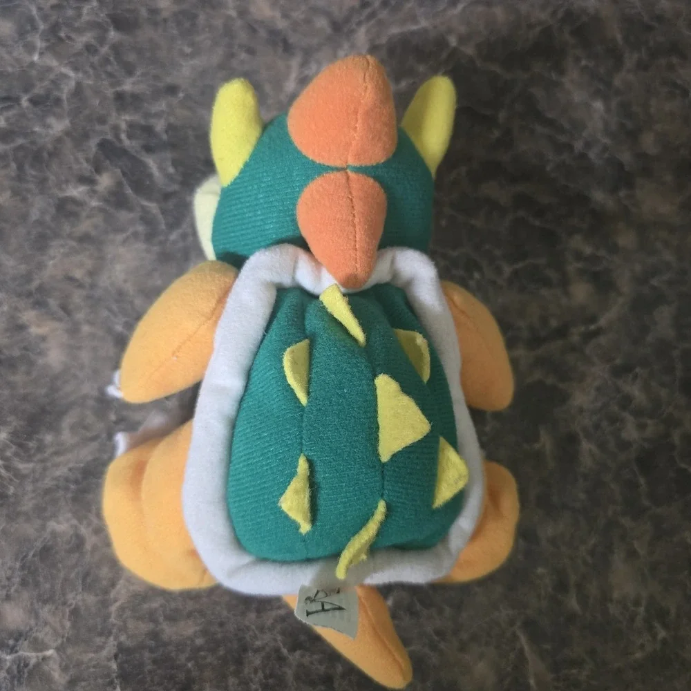 Vintage Nintendo Super Mario 64 Bowser Bean Bag Plush 6